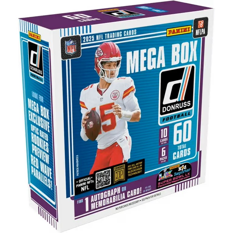 2025 Panini Donruss Football Mega Box