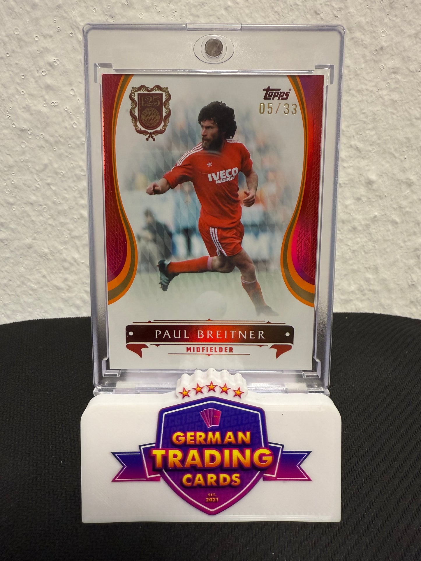 Paul Breitner 05/33 - 2024-25 Topps FC Bayern München 125 Years Anniversary