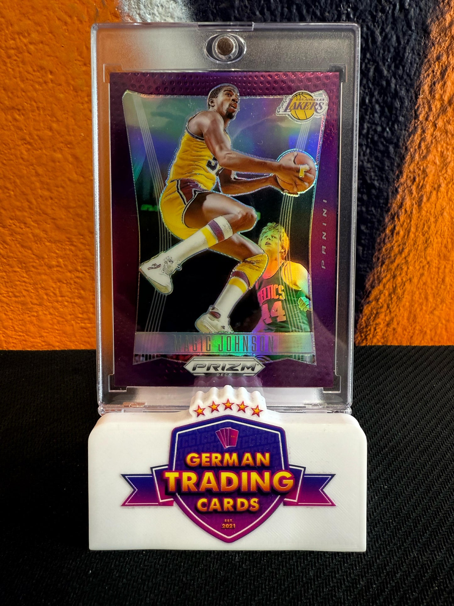 Magic Johnson Purple 67/99 #67 - Panini Prizm Deca 2023/24