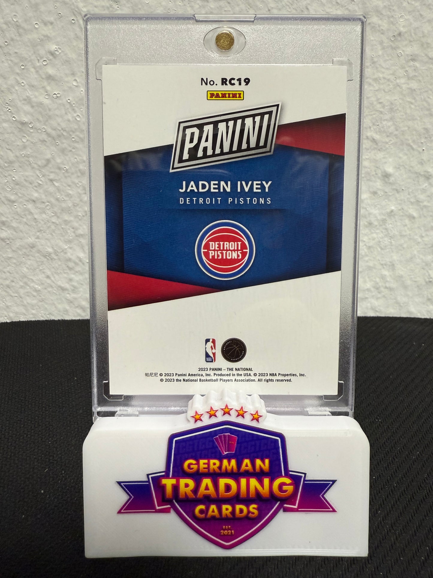 Jaden Ivey Rookie 082/199 - 2023 Panini The National