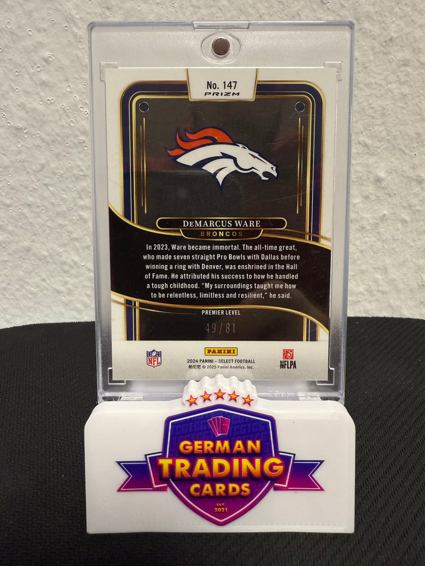 Demarcus Ware Dragon Scale 49/81 - 2024 Panini Select International Football
