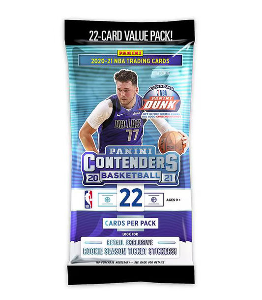 2020-21 Panini Contenders Basketball Fat Pack