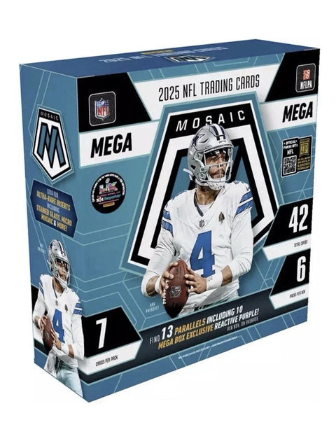 2025 Panini Mosaic Football Mega Box