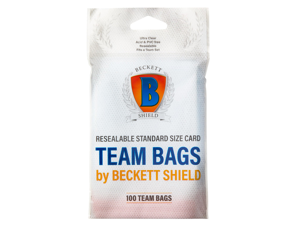 Beckett Shield Team Bags (100 Sleeves)