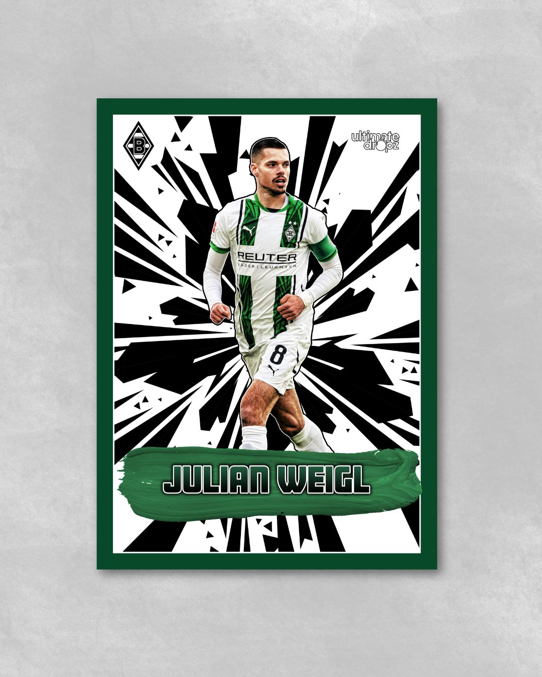 2024-25 Ultimate Dropz Borussia Saga Sammelkartenbox