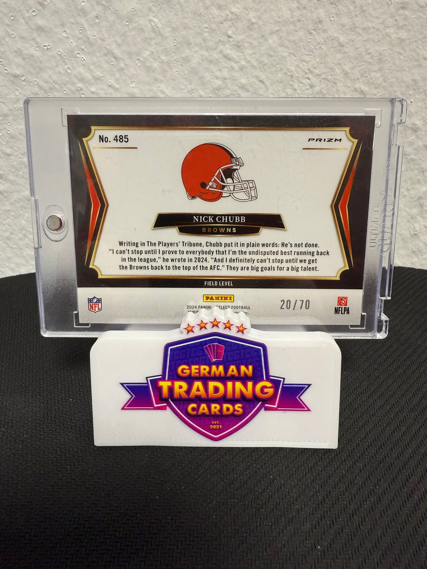 Nick Chubb Dragon Scale 20/70 - 2024 Panini Select International Football