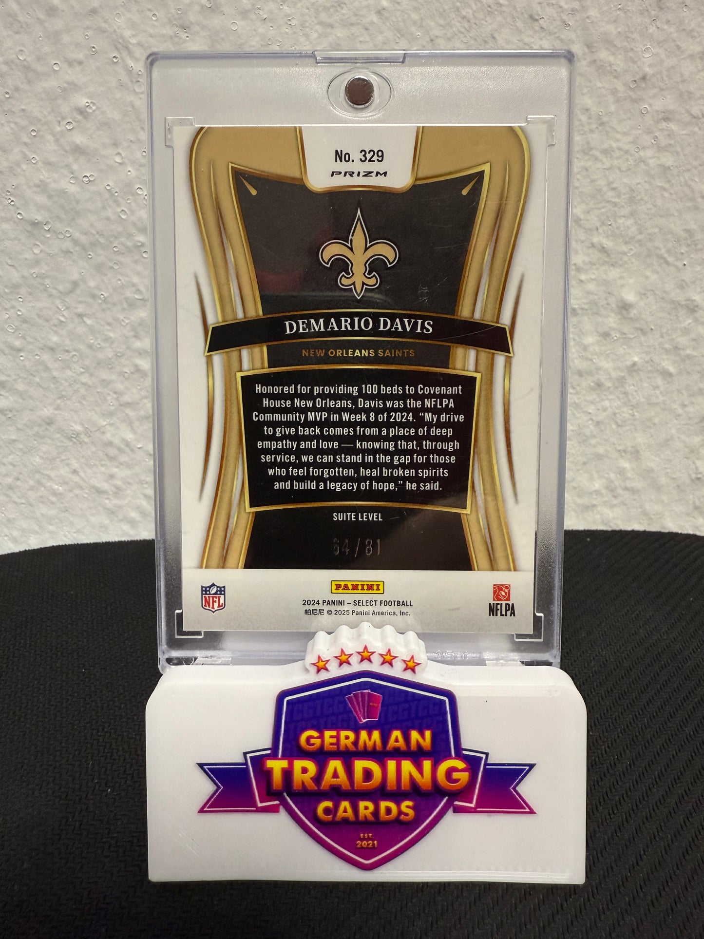 Demario Davis Dragon Scale 64/81 - 2024 Panini Select International Football