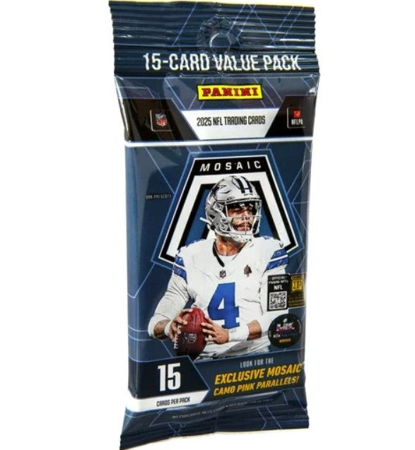 2025 Panini Mosaic Football Fat Pack