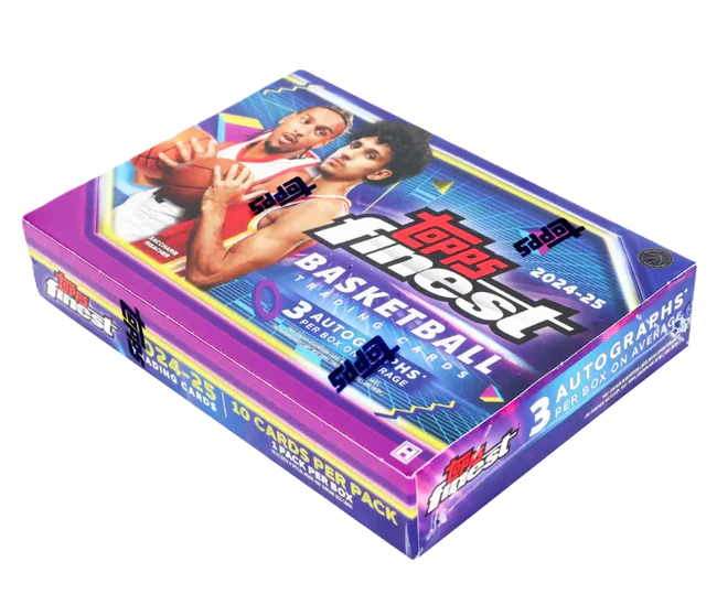 FULL CASE (8 BOXEN) 2024-25 TOPPS FINEST BASKETBALL BREAKERS DELIGHT - PICK YOUR TEAM