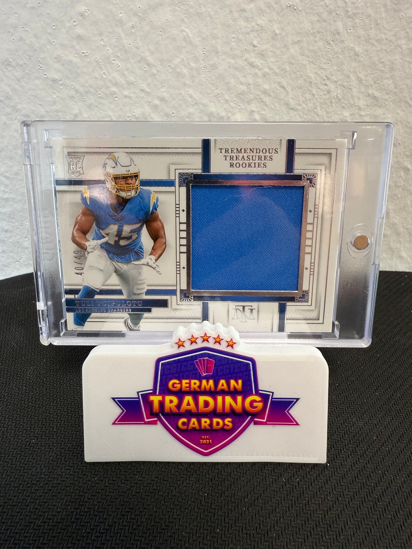 Tuli Tuipulotu Rookie Jersey 40/49 - 2024 Panini National Treasures Football