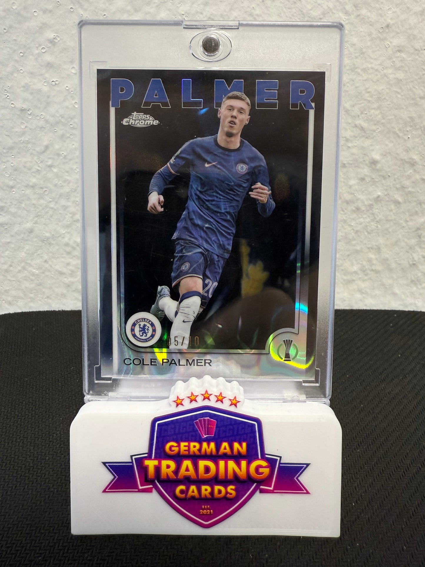Cole Palmer 05/10 Black Lava - 2024-25 Topps Chrome UCC