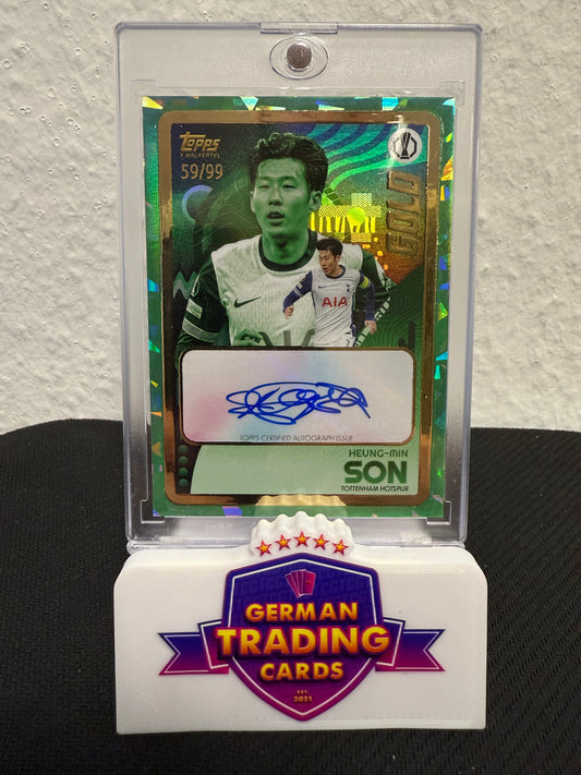 Heung-Min Son Auto 59/99 - 2024-25 Topps Gold UCC