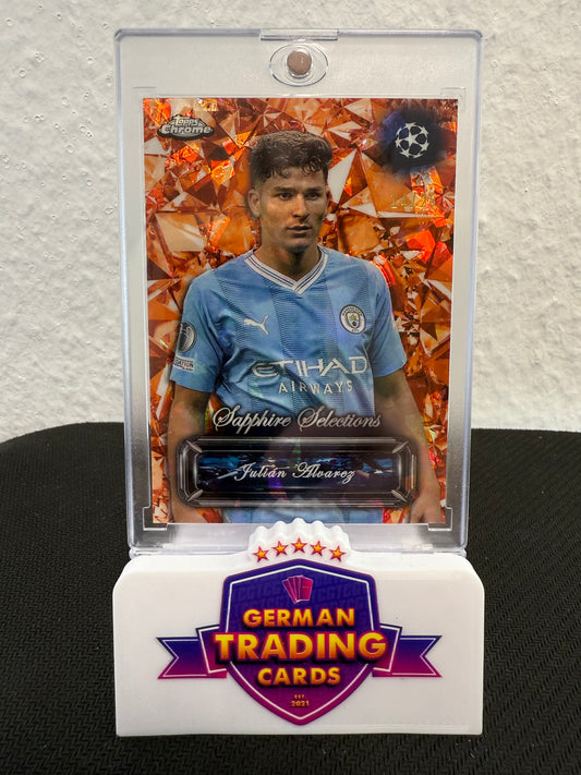 Julian Alvarez Sapphire Selections 14/25 - 2024-25 Topps Sapphire UCC