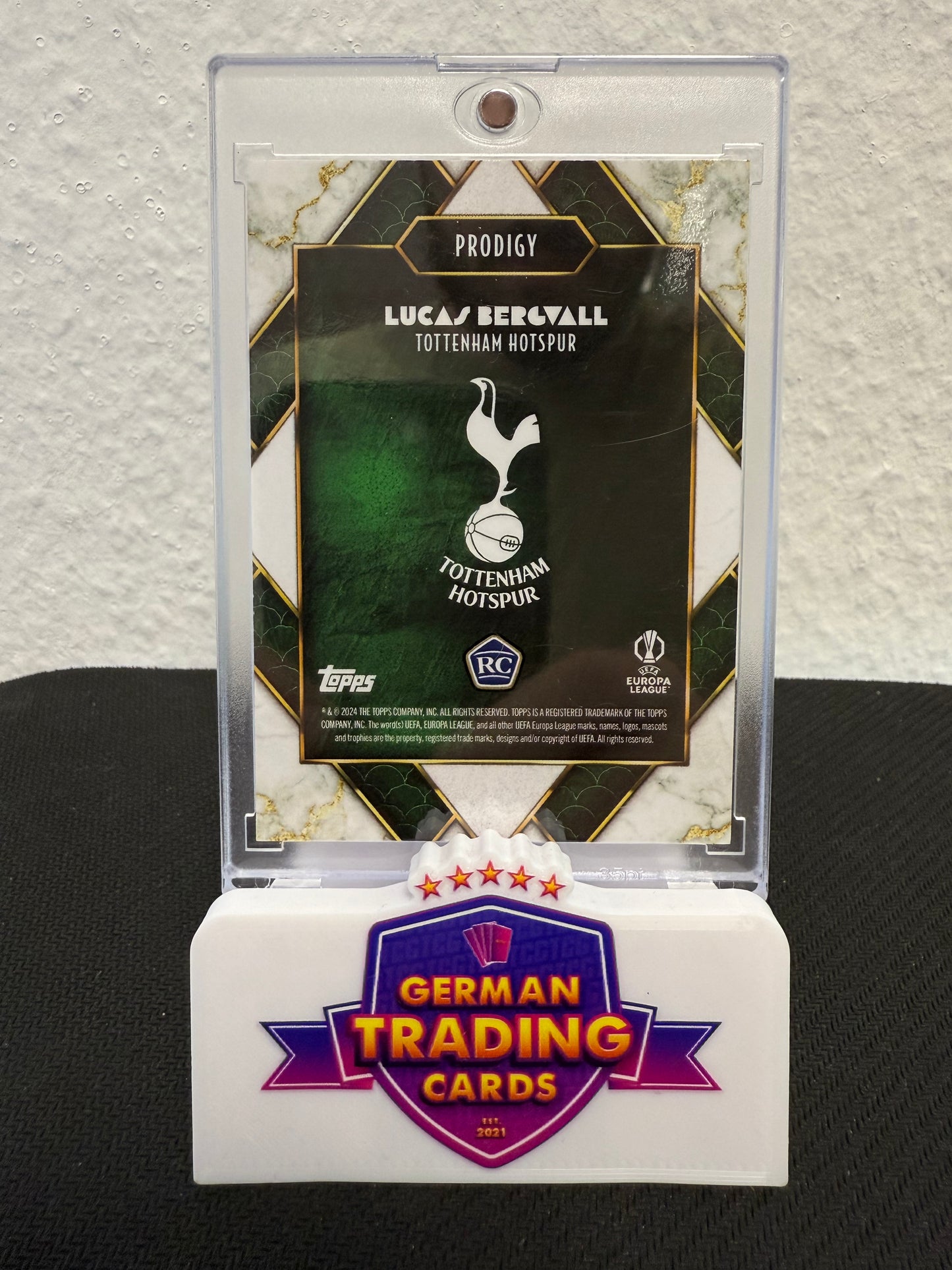 Lucas Bergvall Rookie Auto 04/99 - 2024-25 Topps Deco UCC