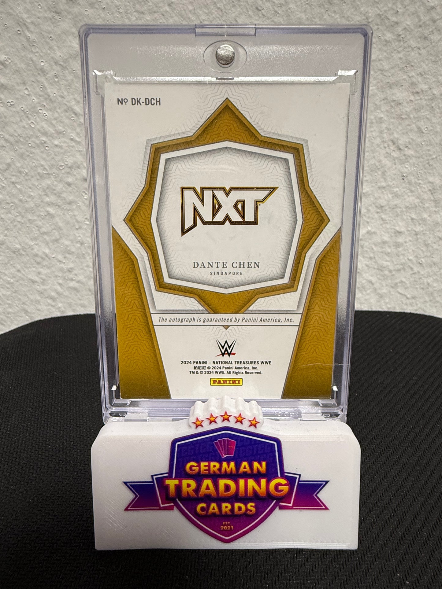 Dante Chen Auto 68/99 - 2024 Panini National Treasures WWE