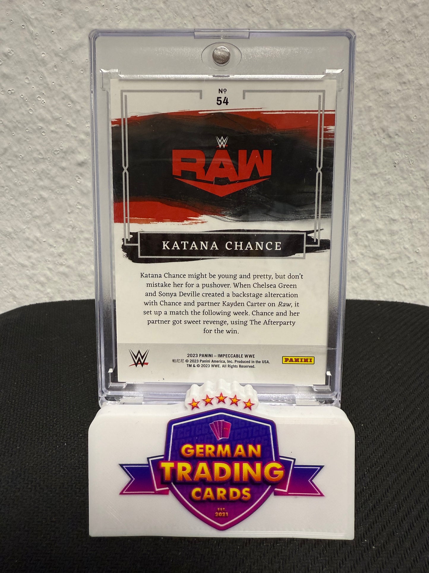 Katana Chance 24/25 - 2023 Panini Impeccable WWE