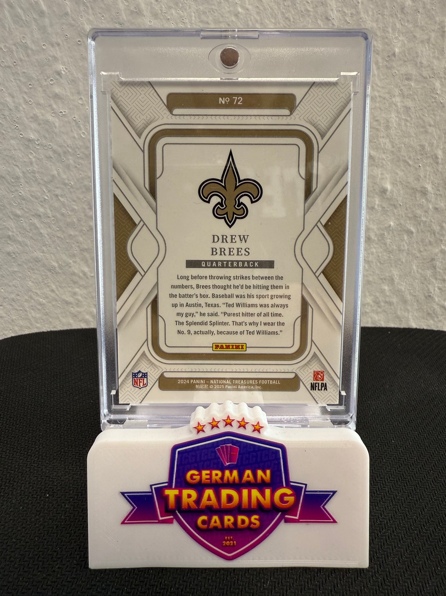 Drew Brees 11/35 - 2024 Panini National Treasures Football
