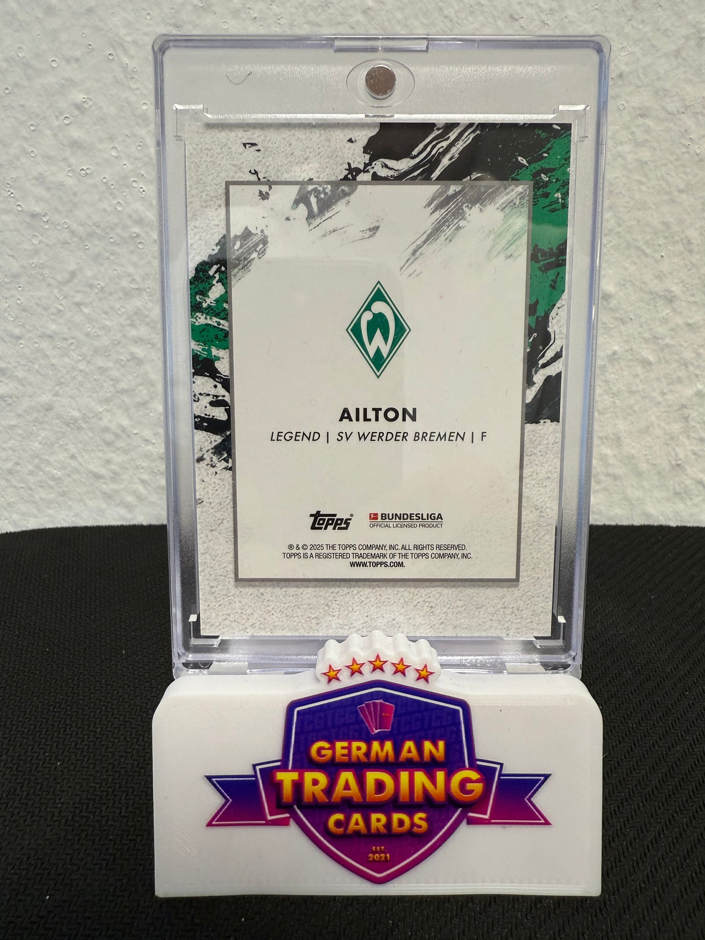 Ailton Legacy 03/75 - 2024-25 Topps Inception Bundesliga