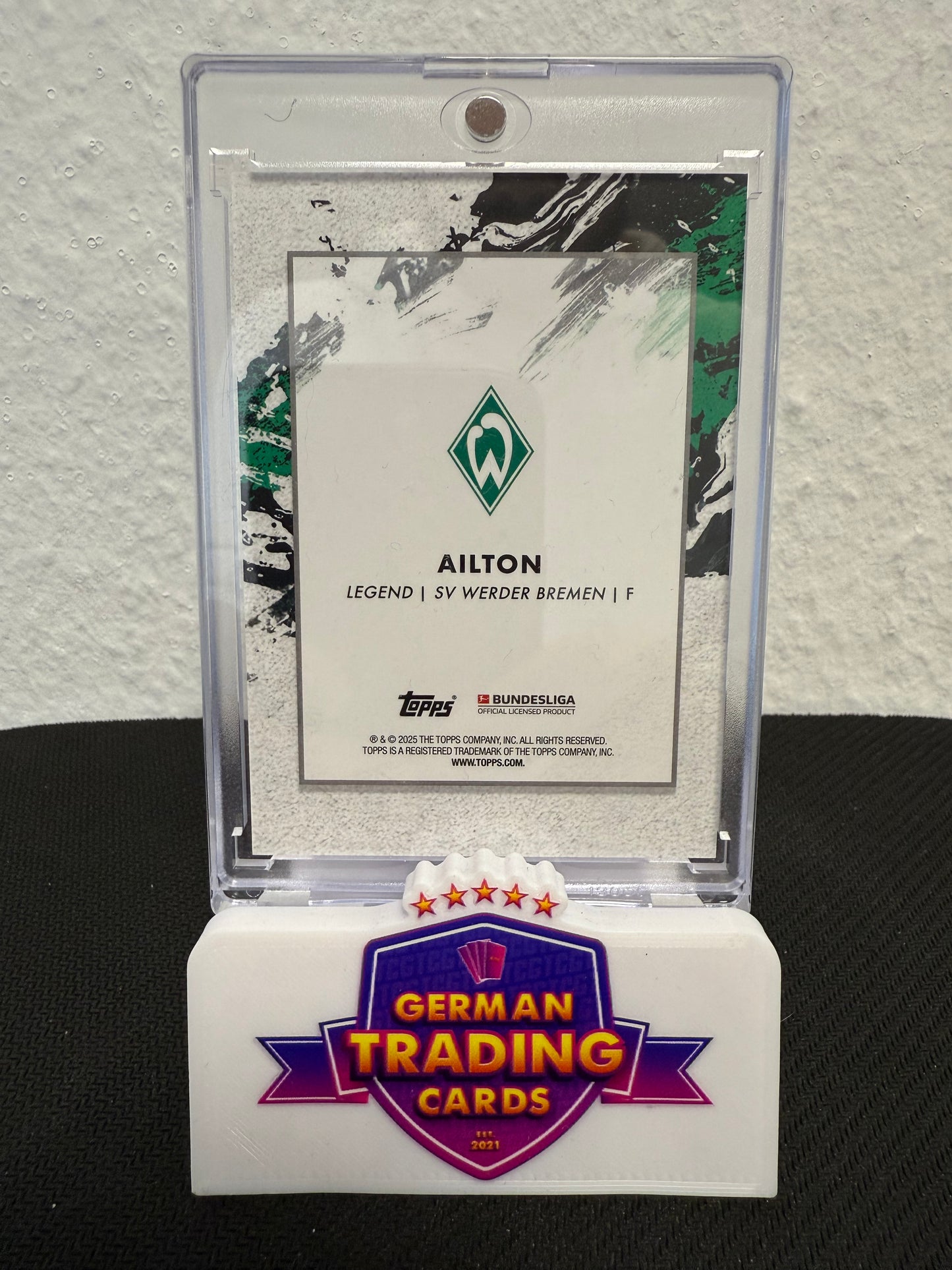 Ailton Legacy 21/75 - 2024-25 Topps Inception Bundesliga