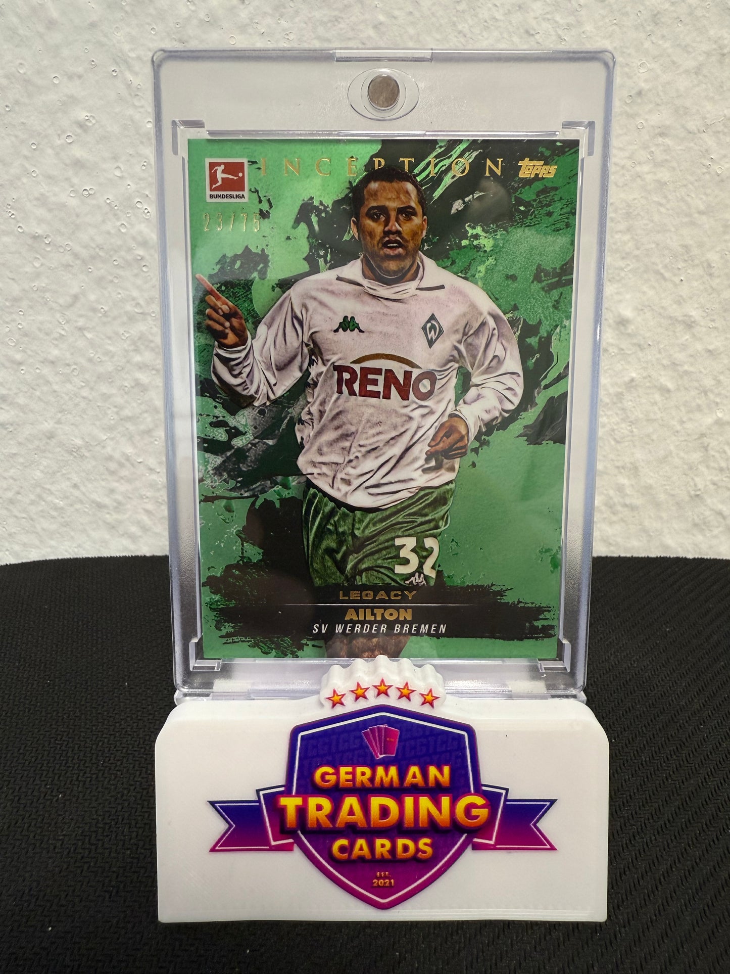 Ailton Legacy 23/75 - 2024-25 Topps Inception Bundesliga
