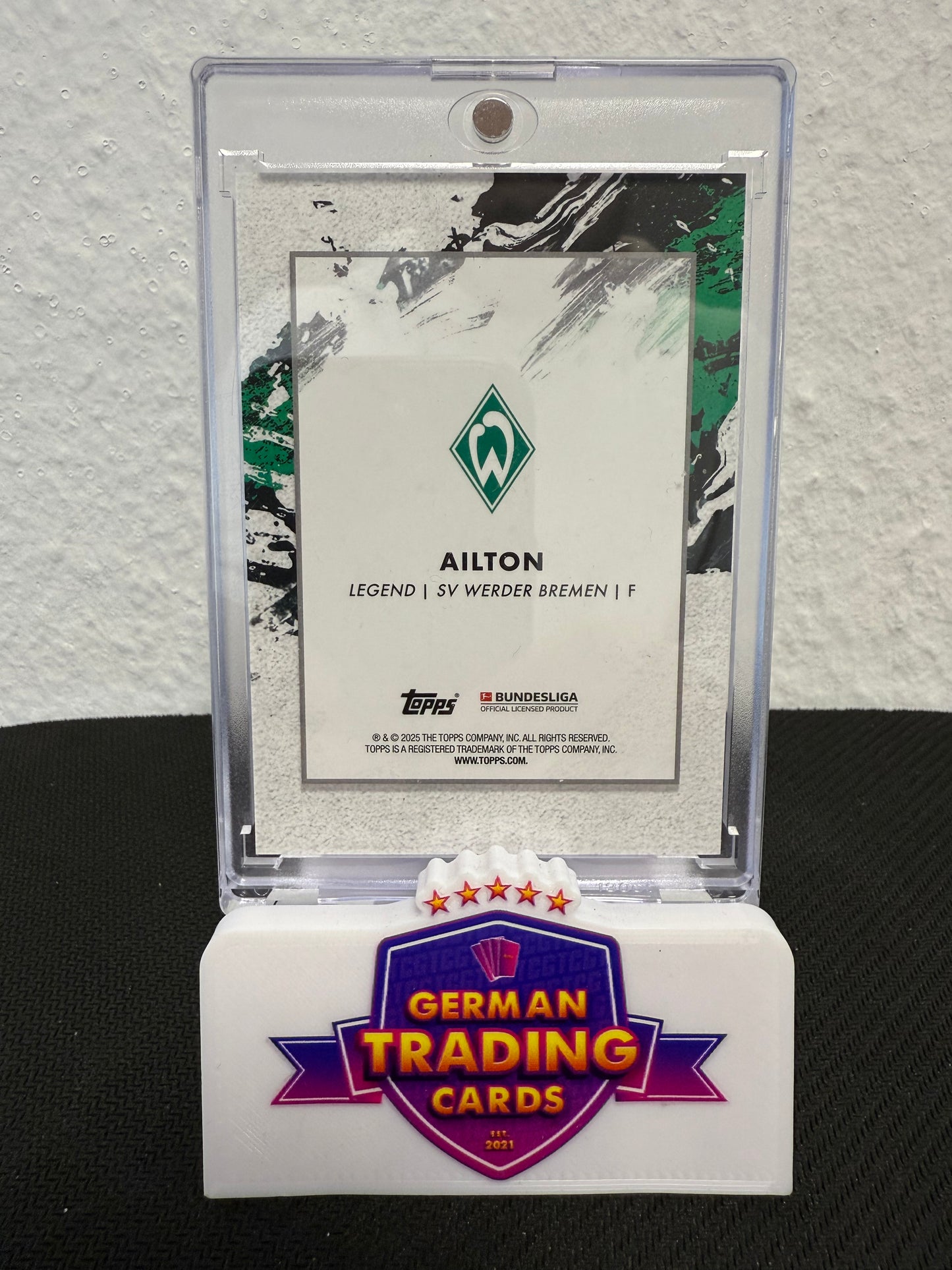 Ailton Legacy 25/49 - 2024-25 Topps Inception Bundesliga