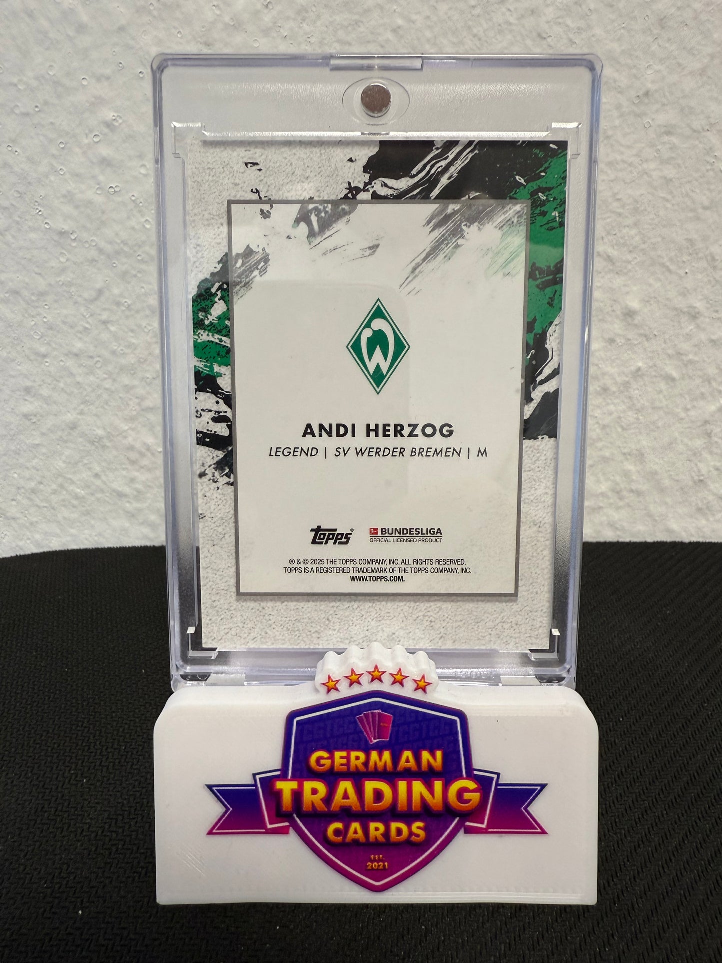 Andi Herzog Legacy 09/25- 2024-25 Topps Inception Bundesliga