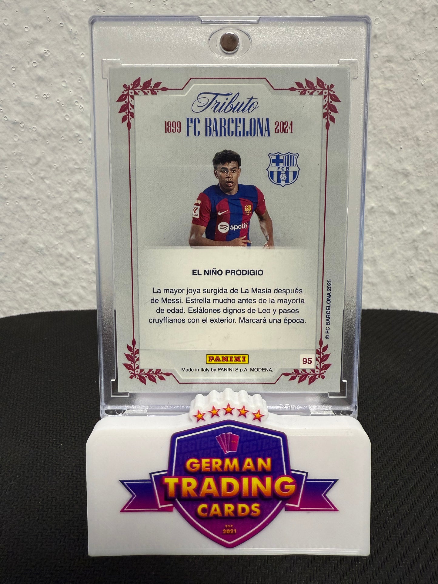 Lamine Yamal Supra - 2025 Panini Tributo 125 Aniversario FC Barcelona