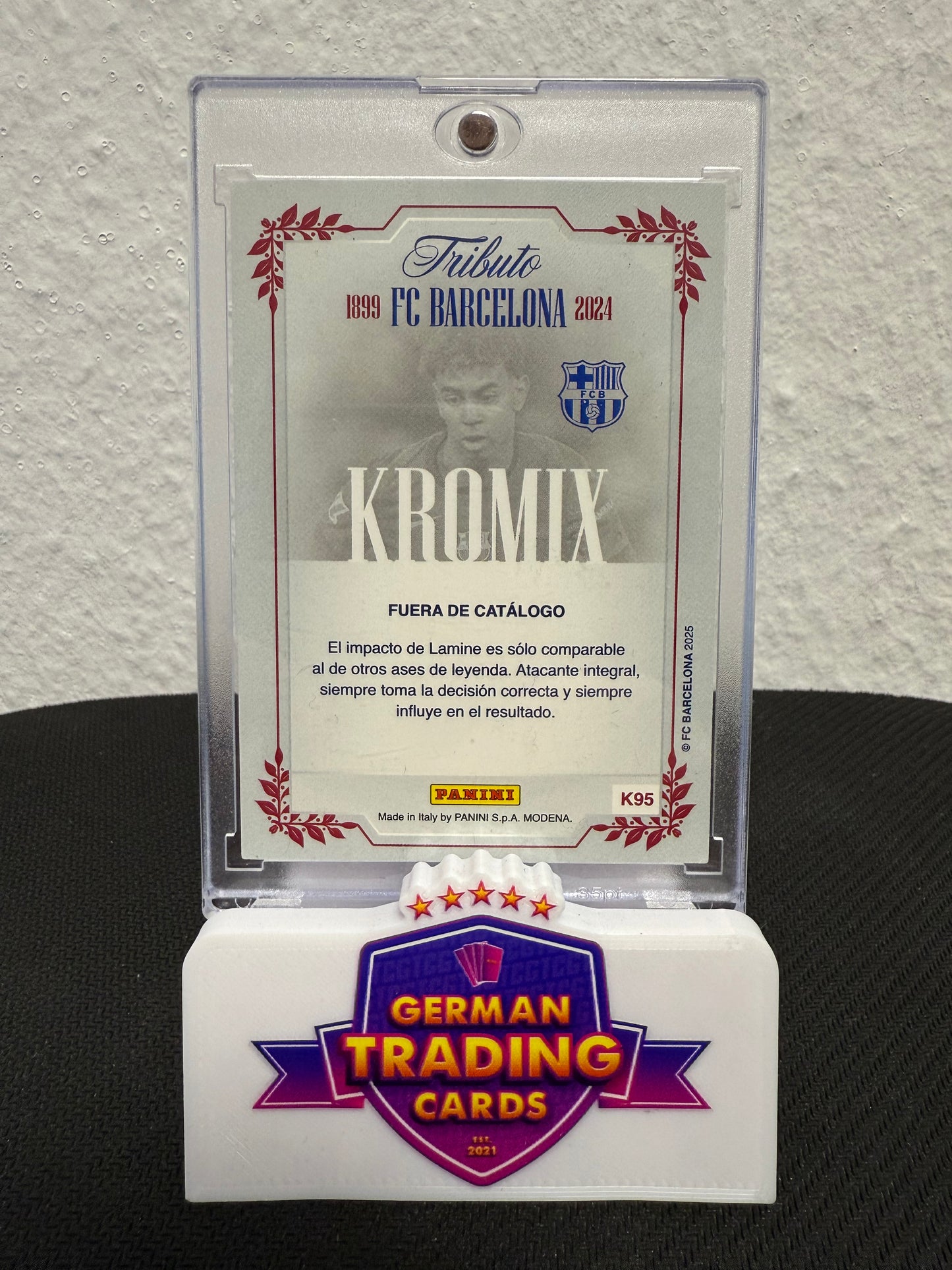 Lamine Yamal Kromix - 2025 Panini Tributo 125 Aniversario FC Barcelona