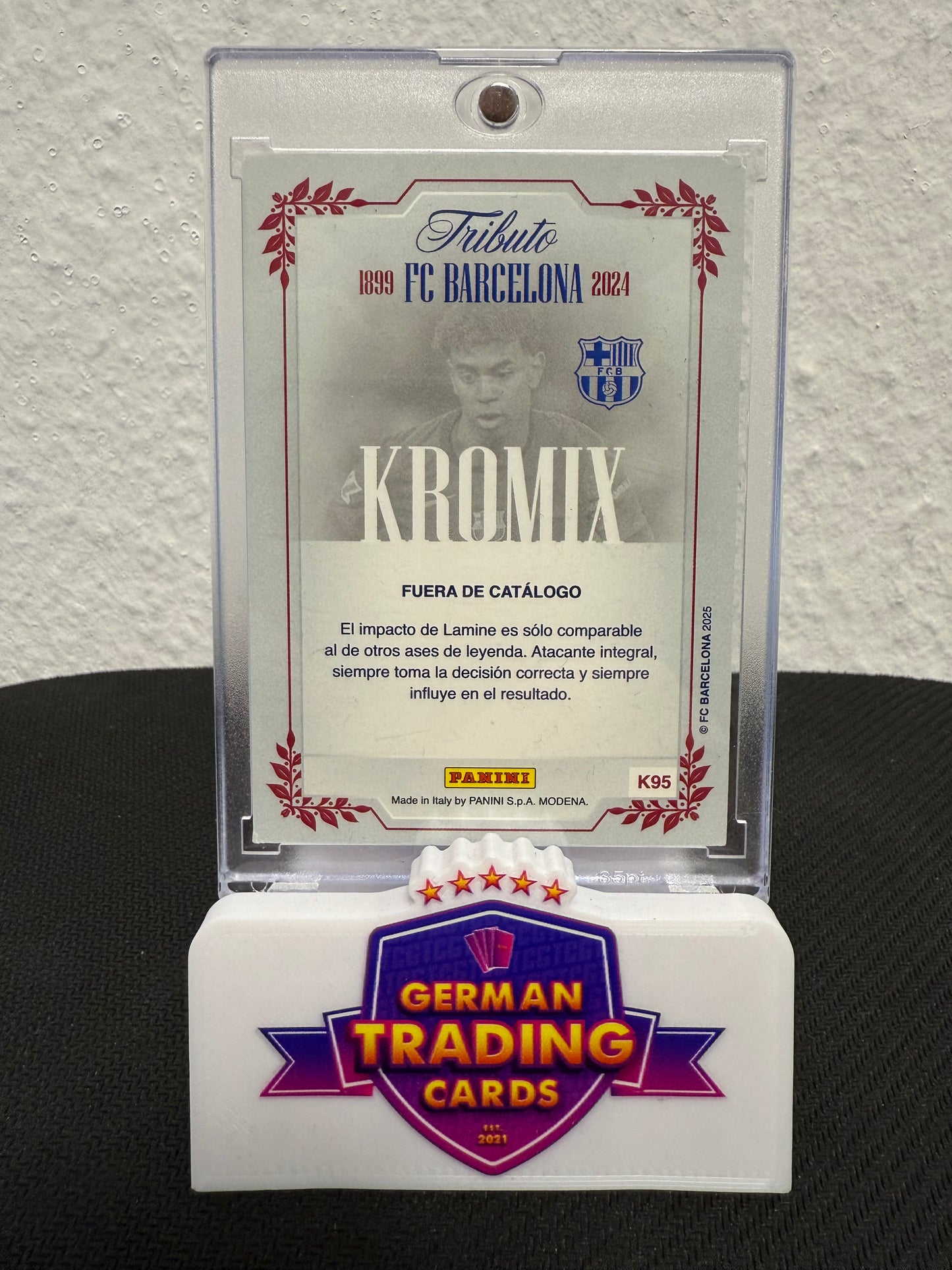 Lamine Yamal Kromix - 2025 Panini Tributo 125 Aniversario FC Barcelona