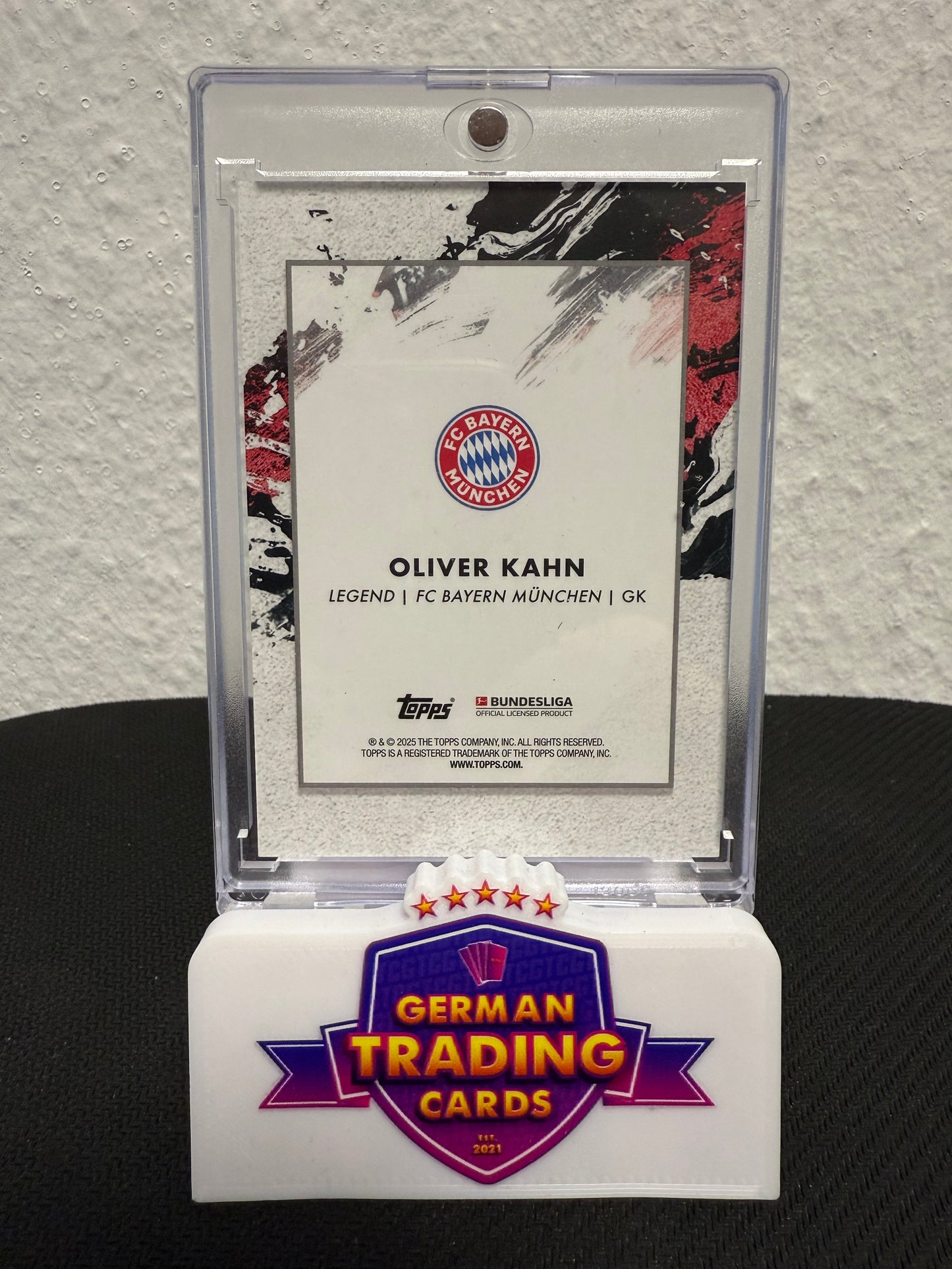 Oliver Kahn Legacy 19/25 - 2024-25 Topps Inception Bundesliga