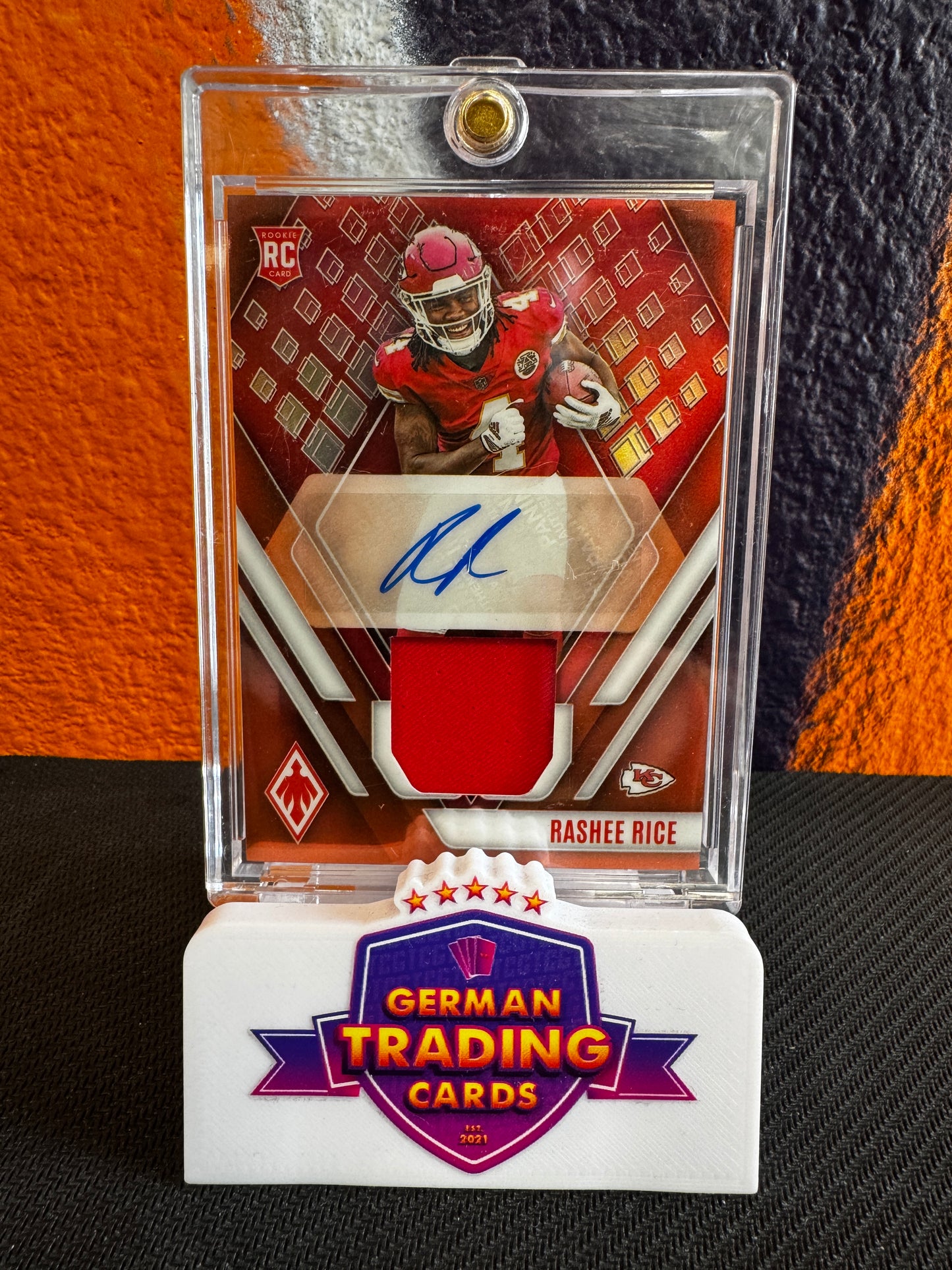 Rashee Rice Rookie Jersey Auto 102/149 - Panini Phoenix 2023
