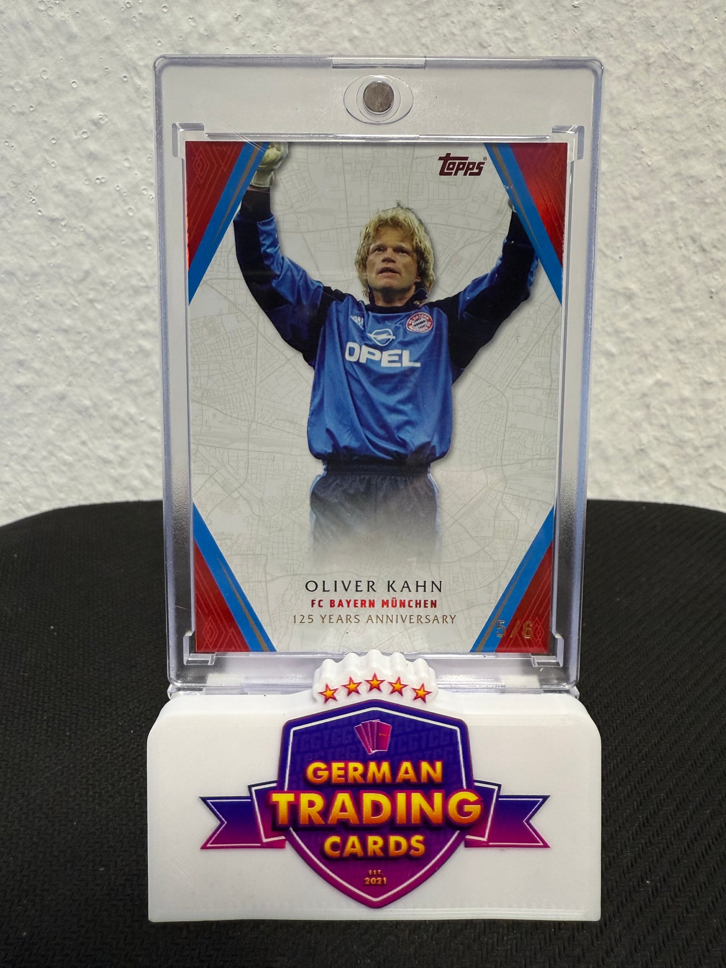 Oliver Kahn 5/6 - 2025 Topps FC Bayern 125 Years Anniversary