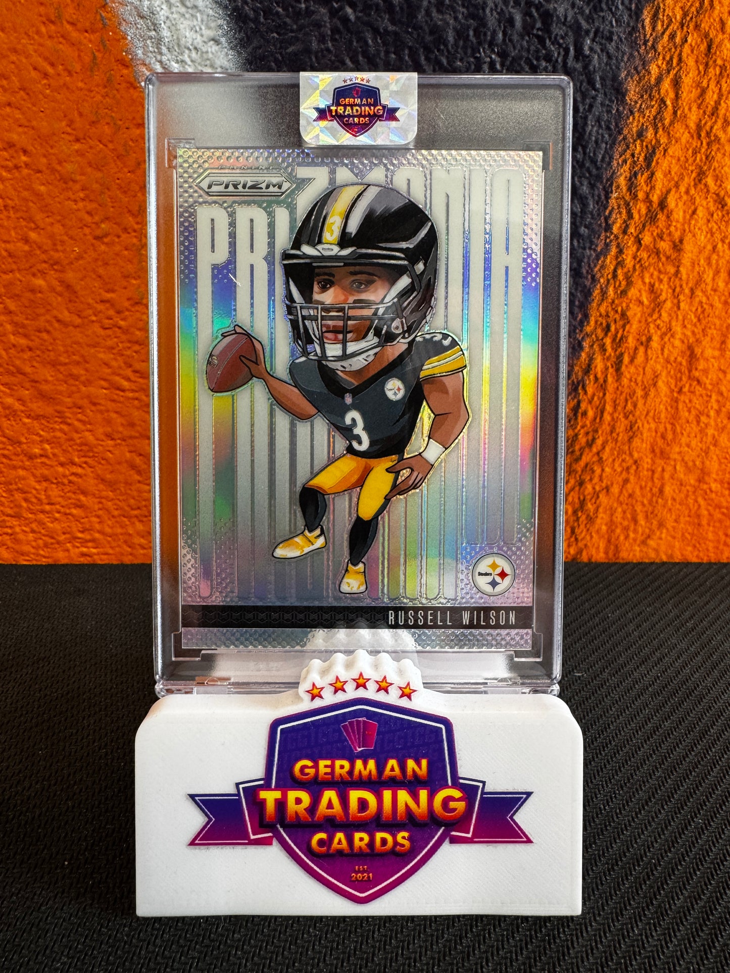 Russell Wilson Prizmania SSP #18 - Panini Prizm 2024