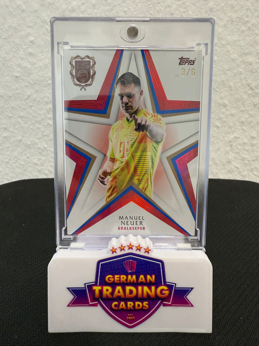 Manuel Neuer 3/6  - 2025 Topps FC Bayern 125 Years Anniversary