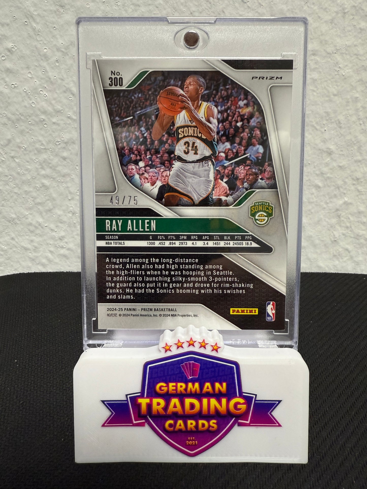 Ray Allen 49/75 - 2024-25 Panini Prizm Basketball