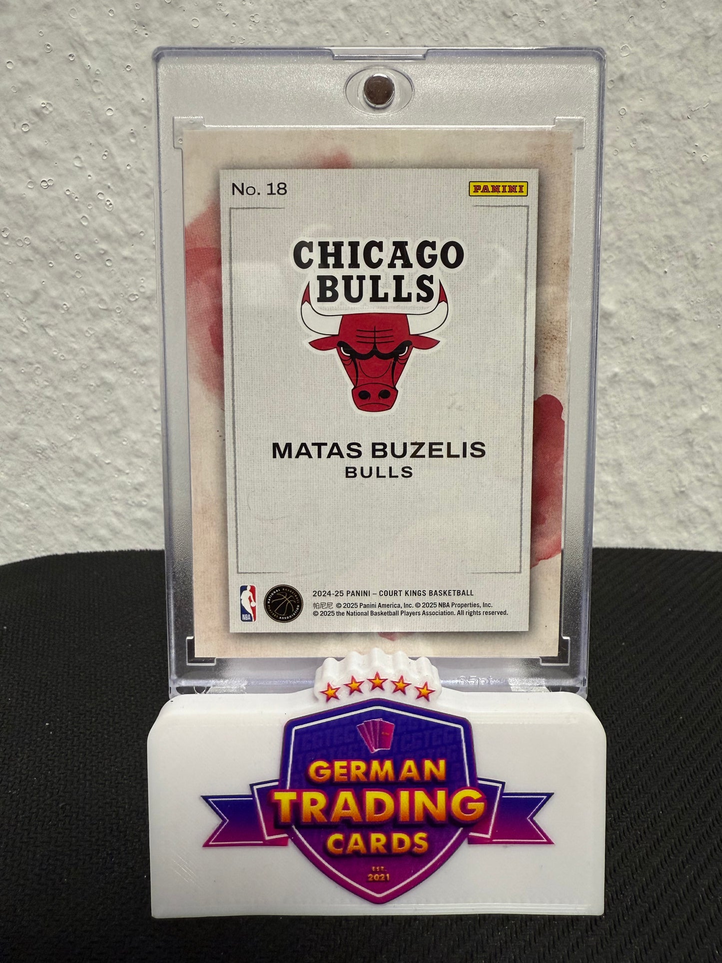 Matas Buzelis Rookie Water Color - 2024-25 Panini Court Kings Basketball