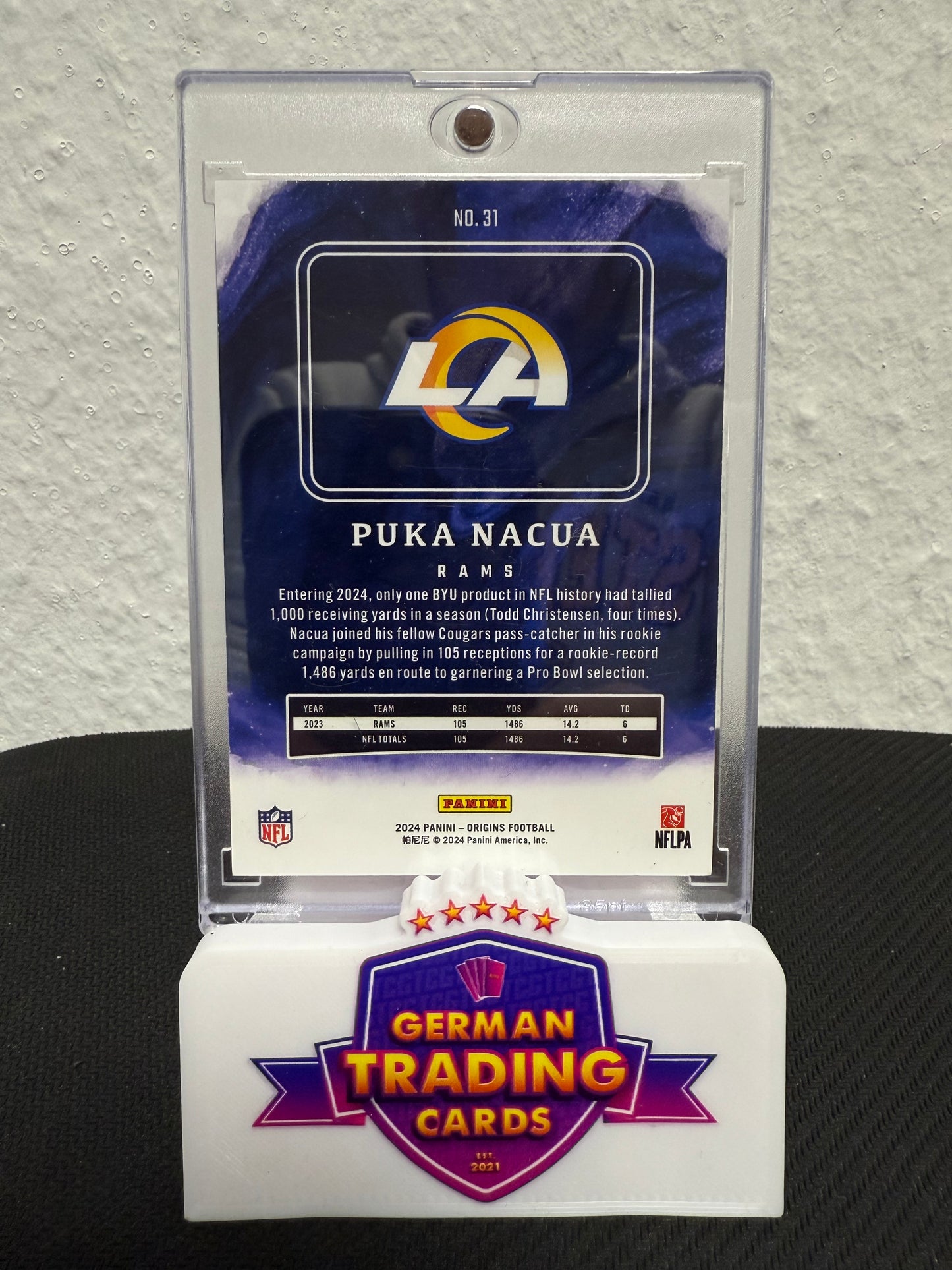 Puka Nacua 02/25 - 2024 Panini Origins Football