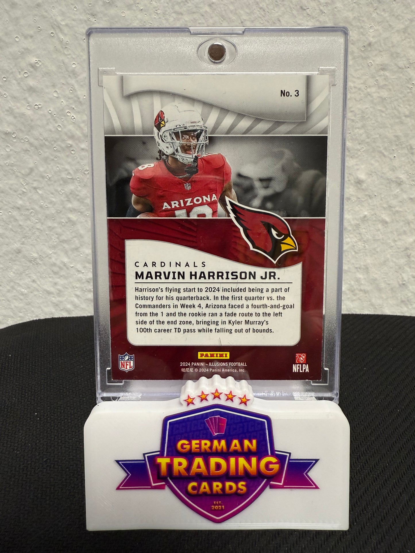 Marvin Harrison Jr. Rookie 51/75 - 2024 Panini Illusions Football