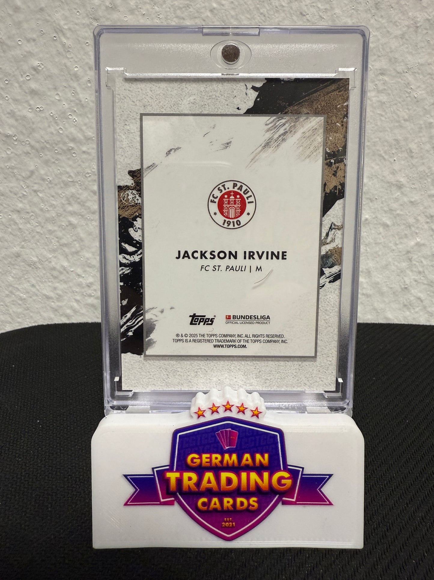 Jackson Irvine Star Quality 21/49- 2024-25 Topps Bundesliga Inception