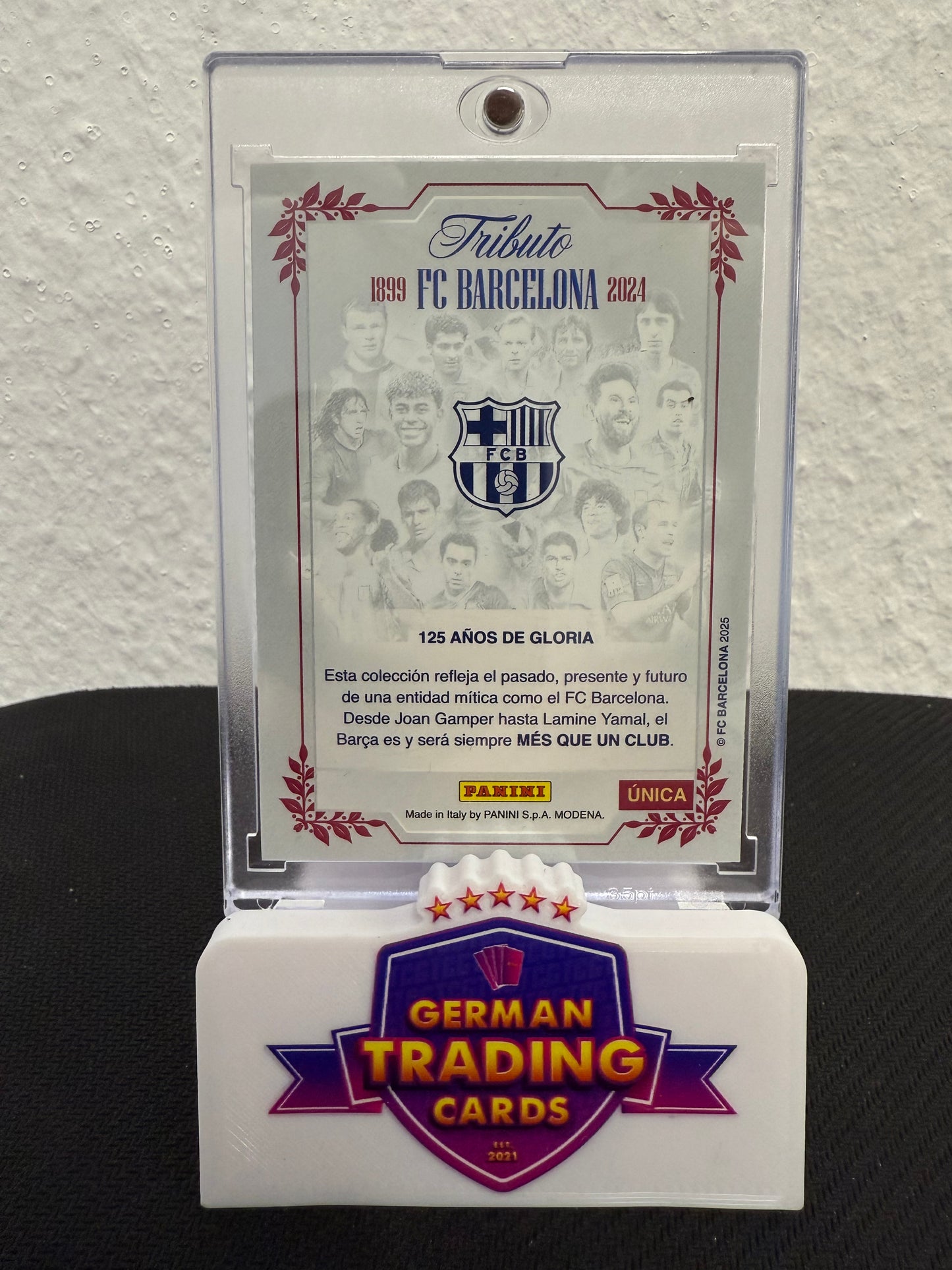 Card Mitica - 2025 Panini Tributo 125 Aniversario FC Barcelona