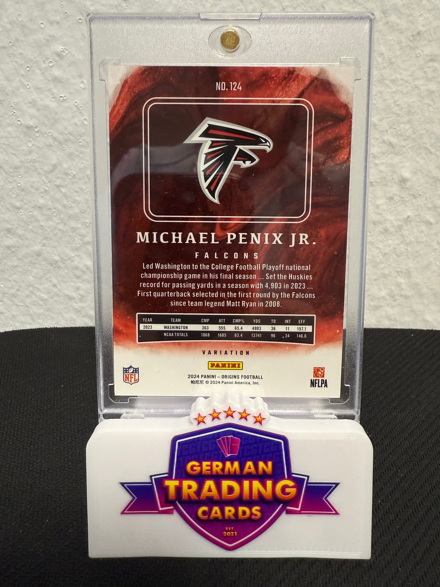 Michael Penix Rookie Variation SP - 2024 Panini Origins Football