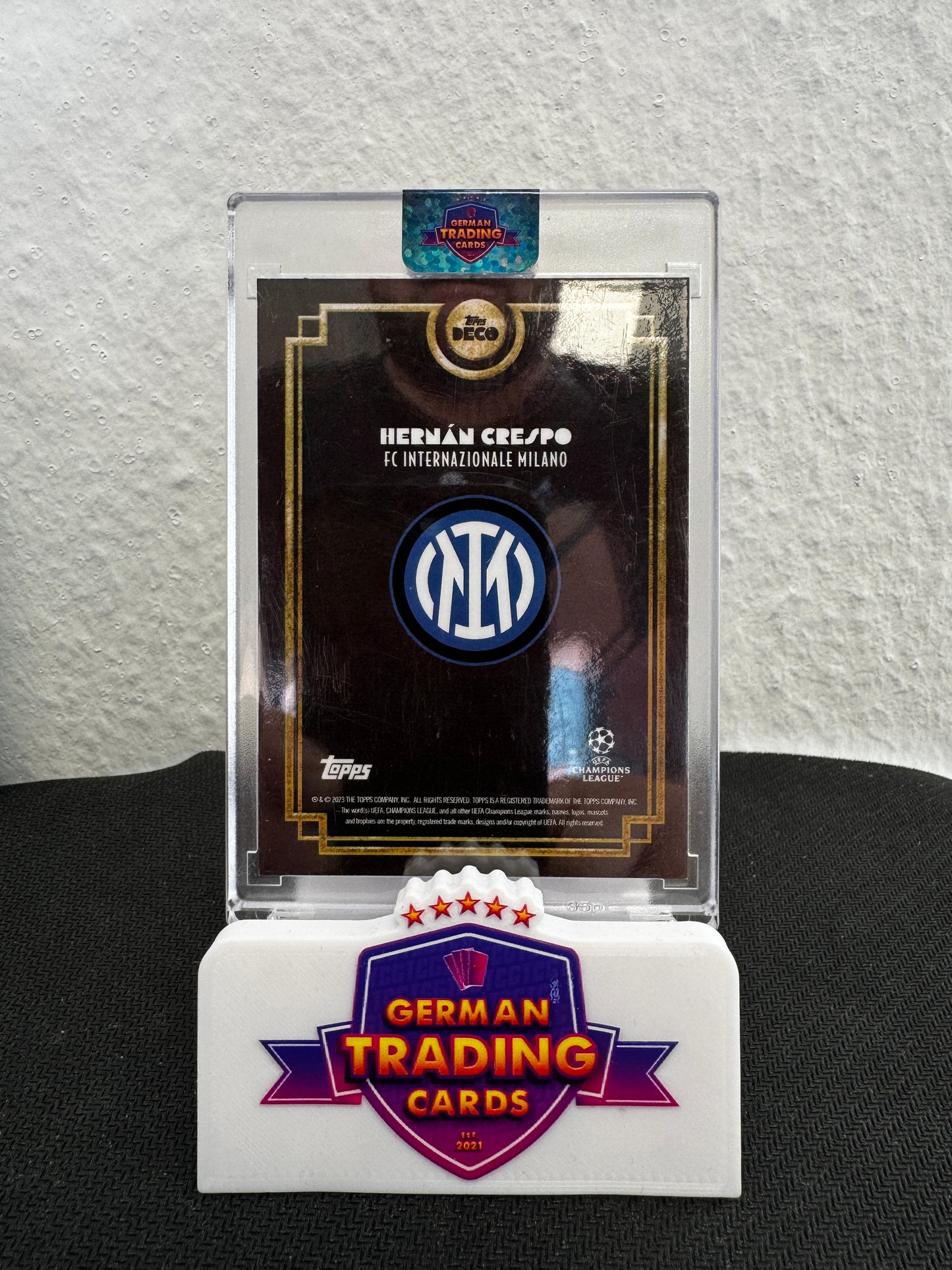Hernan Crespo Auto 05/10 - Topps Deco UCC 2023/24