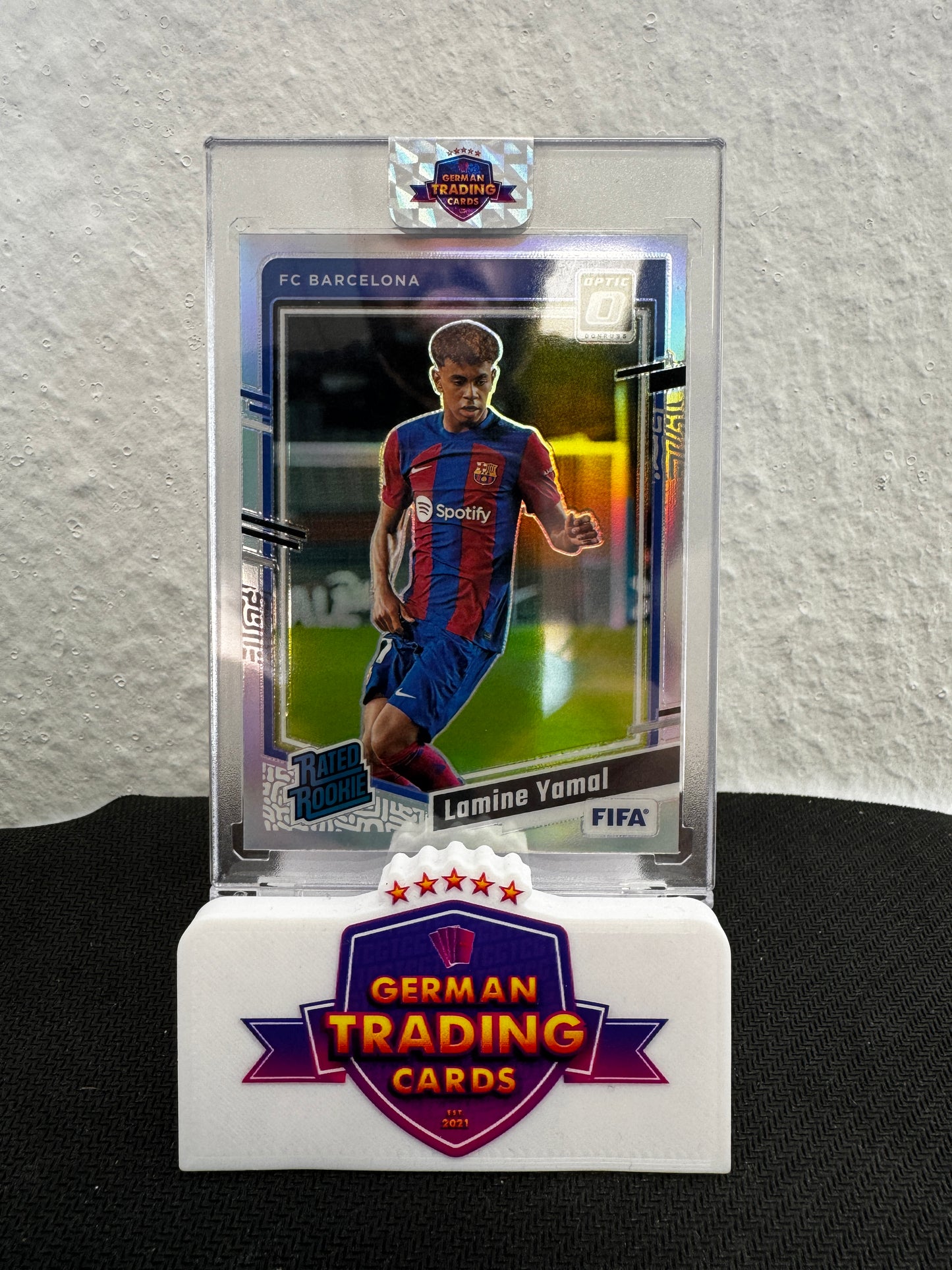 Lamine Yamal Rated Rookie Optic Holo - Panini Donruss FIFA 2023/24