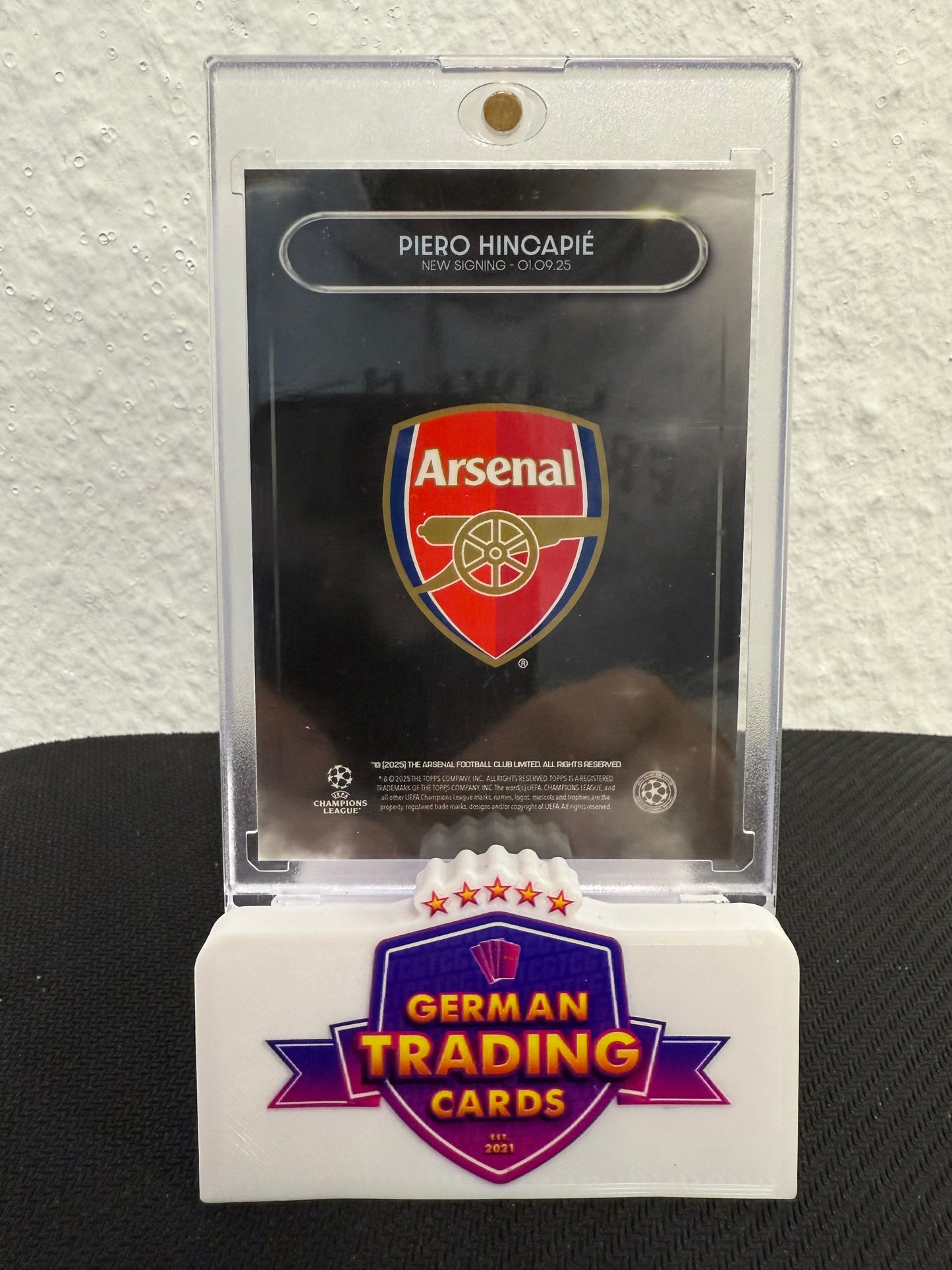 Piero Hincapie 08/10 - 2025-26 Topps Summer Signings UCC