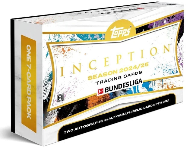 10 BOX 2024-25 TOPPS BUNDESLIGA INCEPTION PYT/PYP