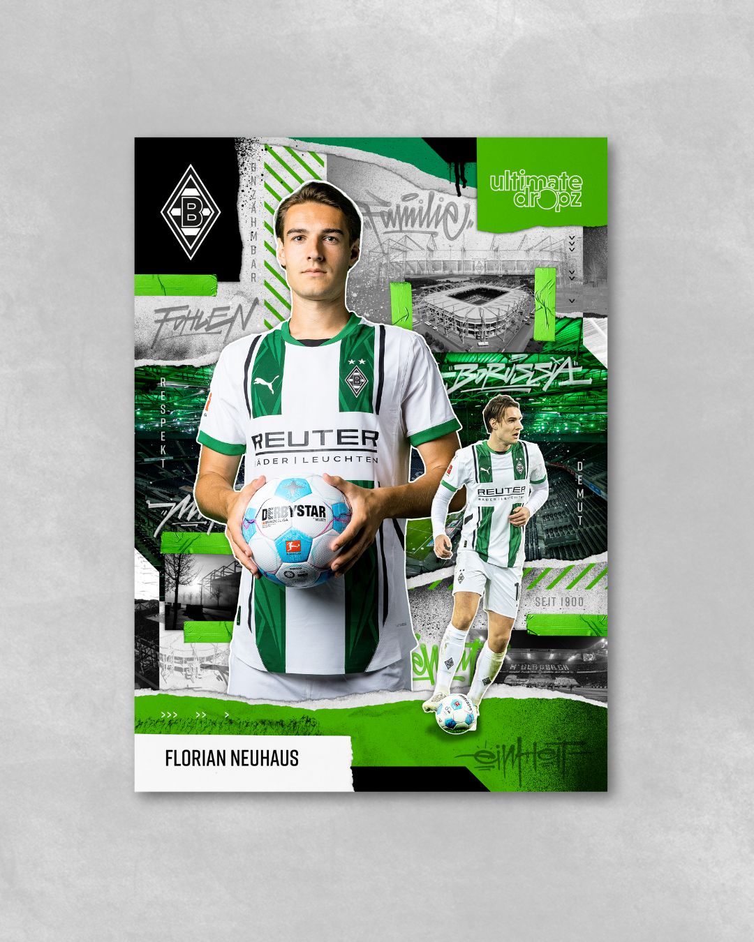 2024-25 Ultimate Dropz Borussia Saga Sammelkartenbox