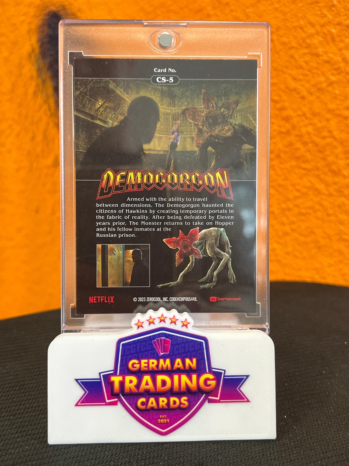There is no Escape! Demogorgon - Zerocool Stranger Things Season 4 2023