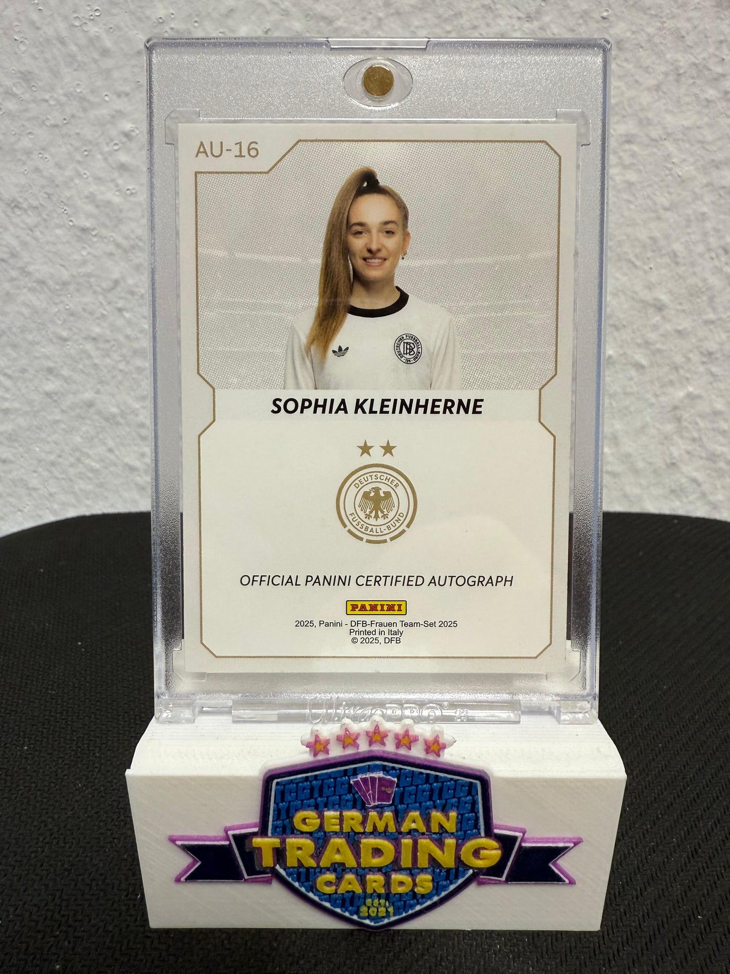 Sophia Kleinherne Cracked Ice Auto 13/25 - 2025 Panini DFB Frauen Team Set