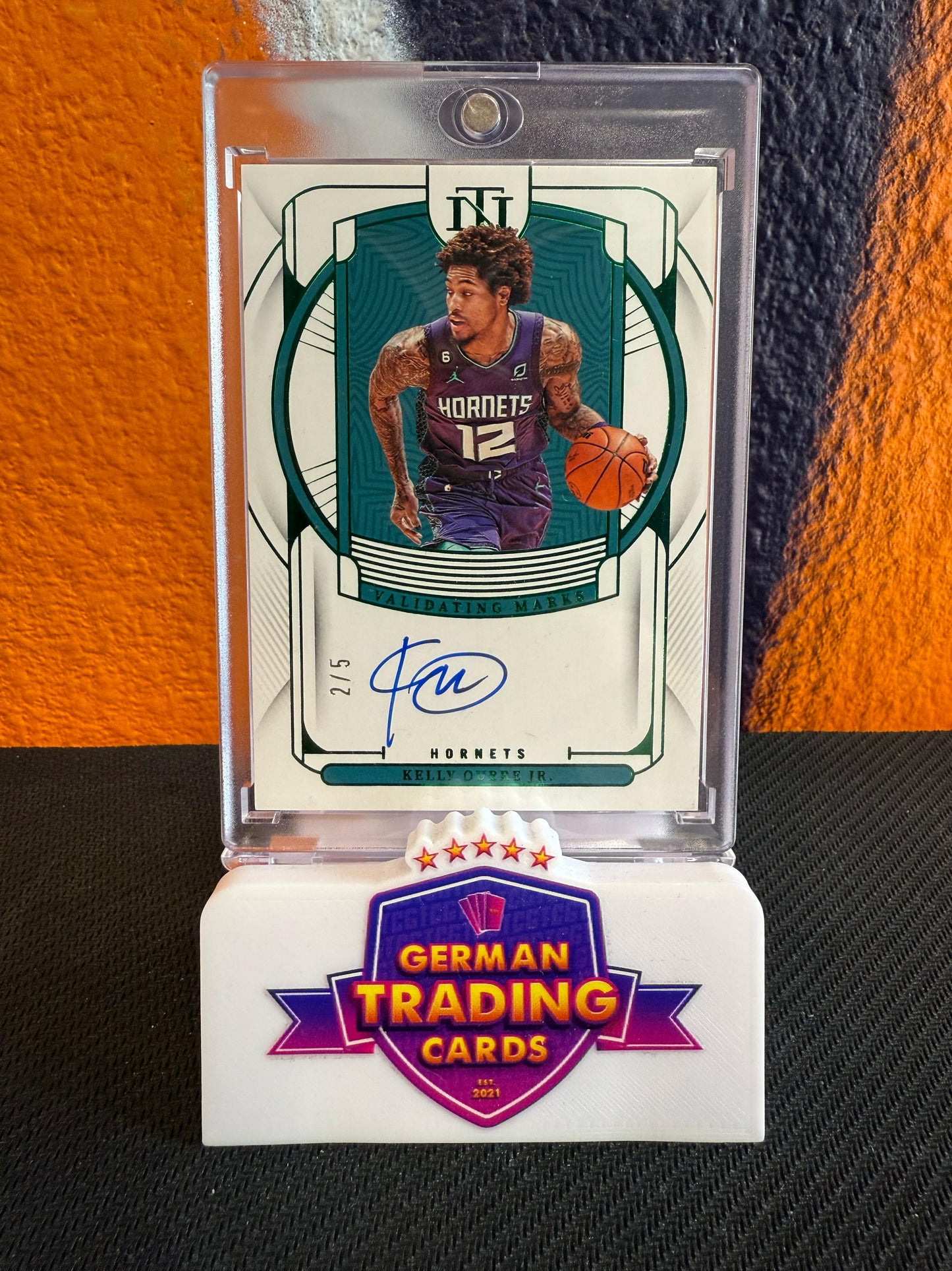 Kelly Oubre Jr. Auto 2/5 - Panini National Treasures 2022-23