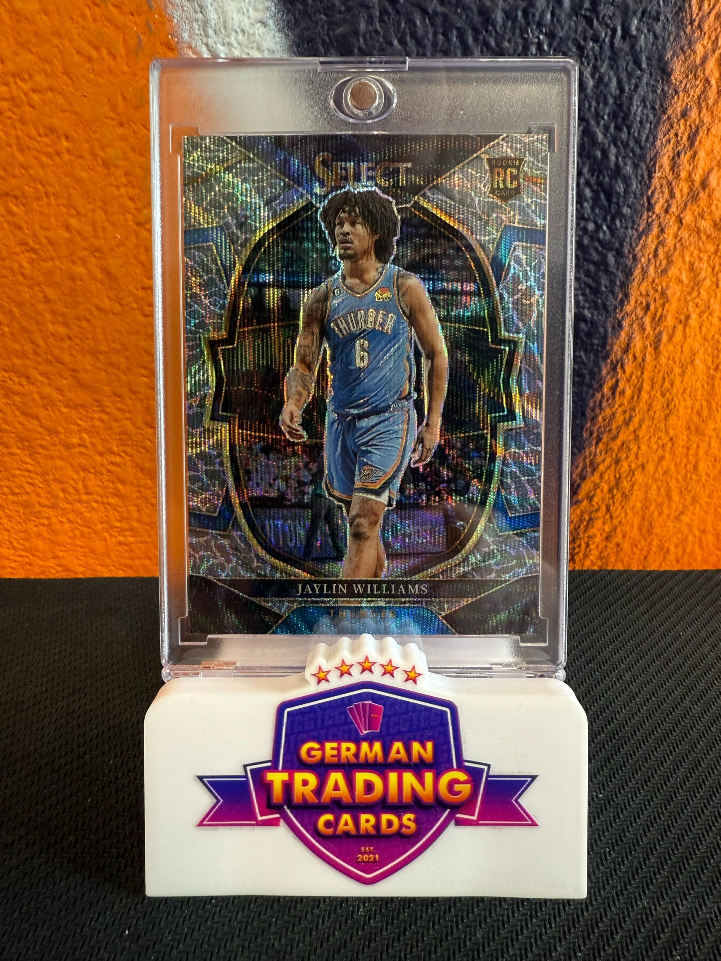 Jaylin Williams Rookie Elephant Prizm - Panini Select 2022-23